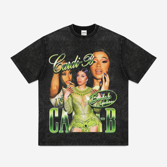 Camiseta Graphic Tee “Cardi B Bodak Yellow” SS23
