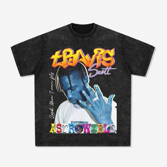 Camiseta Graphic Tee “Travis Scott ASTROWORLD” SS24