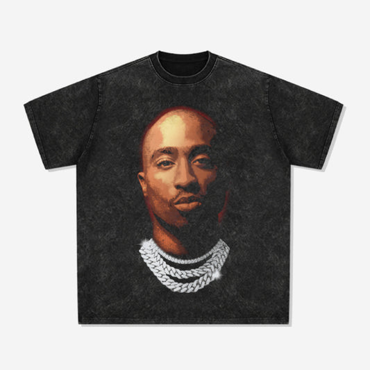 Camiseta Graphic Tee “Tupac The Face” SS24